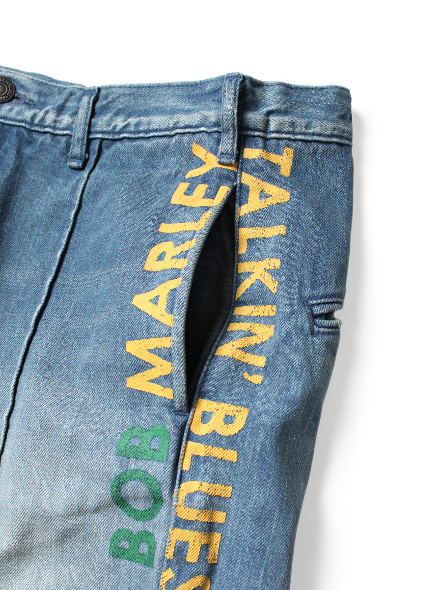 Kapital スマイル フレアパンツ 12ozデニム ”Marley Talkin` Blues” フレアパンツ | KAPITAL