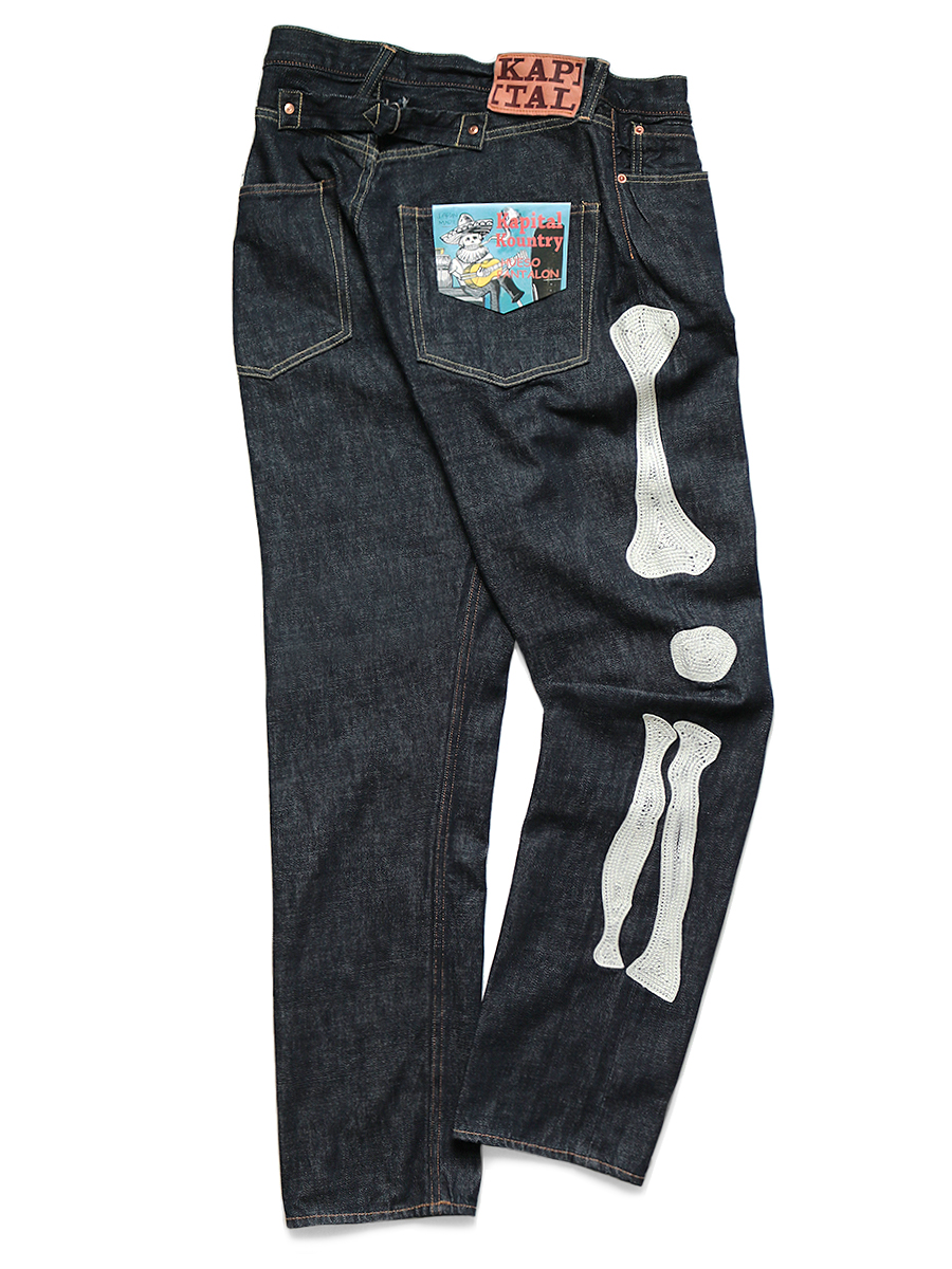 12 5ozデニム メキシカンタキシード5p Okagilly Kapital 12 5ozデニム メキシカンタキシード5p Okagilly Kapital