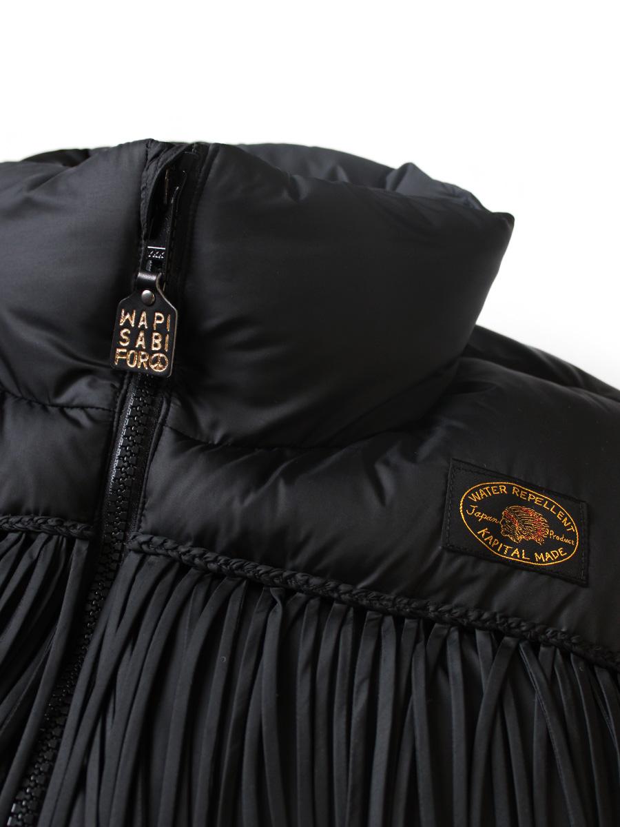 ナイロン フリンジBurger-KEELベスト | KAPITAL