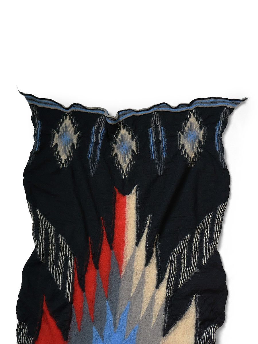 縮絨ウール オルテガブランケットマフラー | KAPITAL