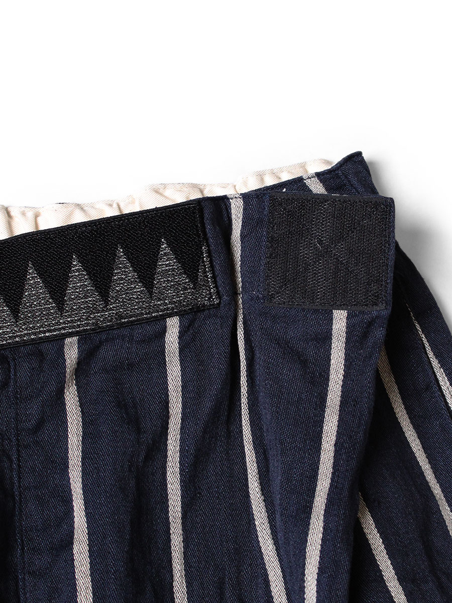 リネン フィリーズストライプ イージービーチGOショートパンツ | KAPITAL