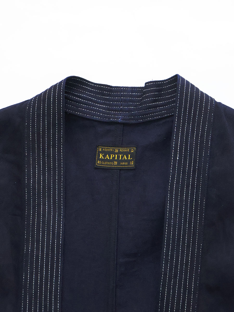 8ozIDG×IDGデニム KAKASHIシャツ（風呂敷刺繍） | KAPITAL