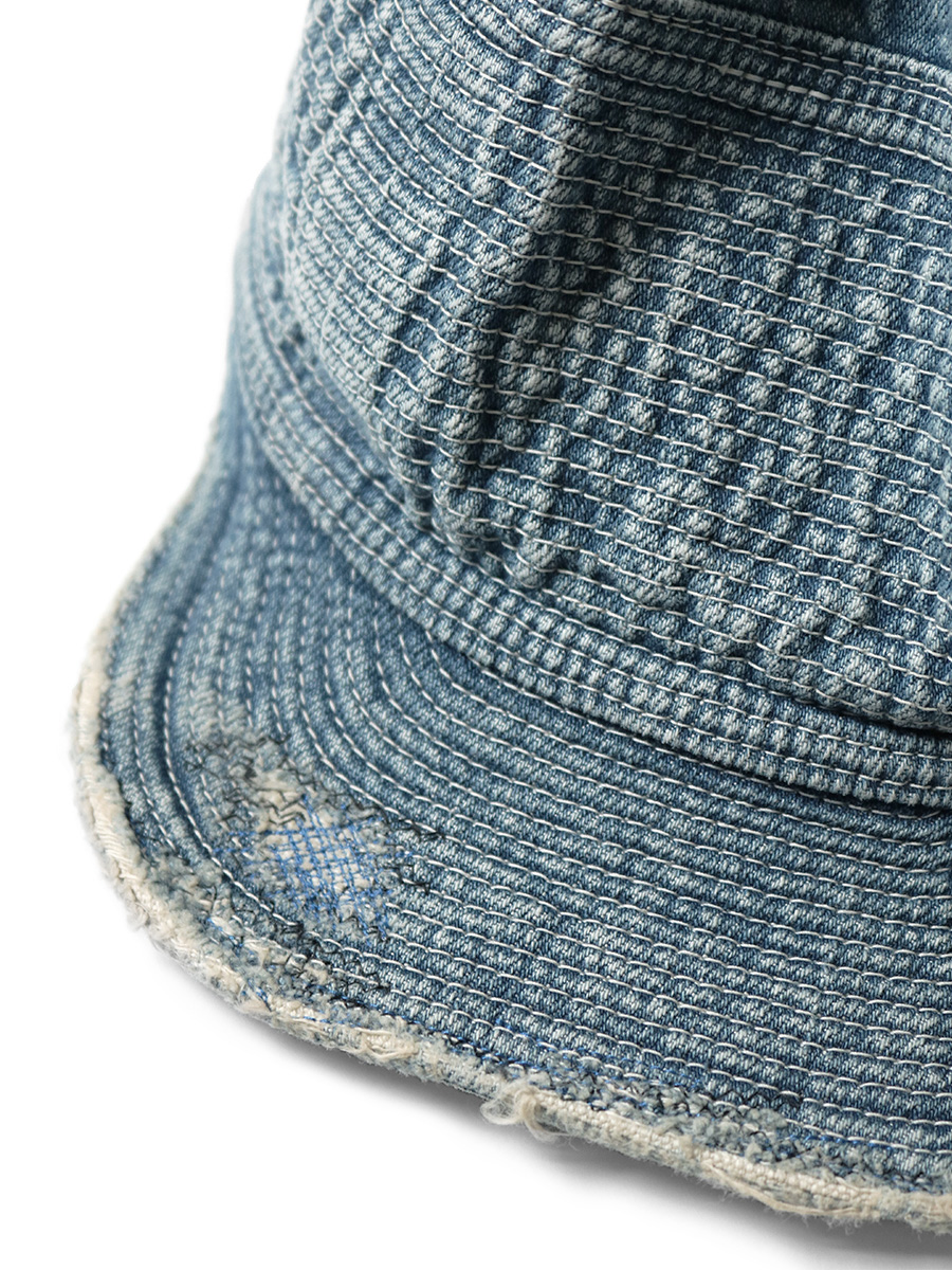 11.5ozデニム 老人と海CAP（ソフトクラッシュリメイク） | KAPITAL