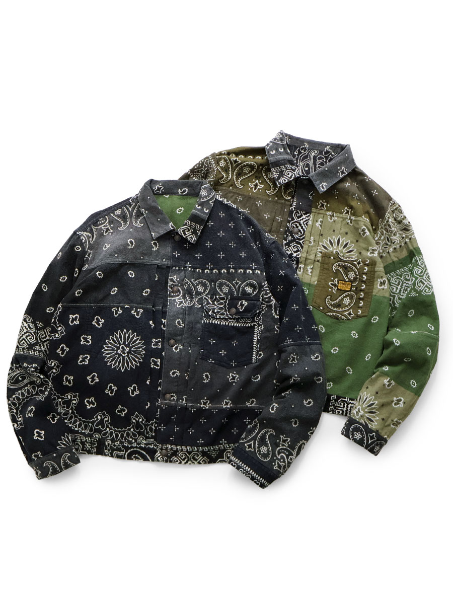 ネル リバーシブルバンダナpt 1ST JKT