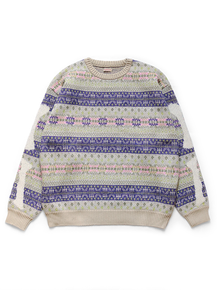 KAPITAL BONE KNIT キャピタル ボーンニット