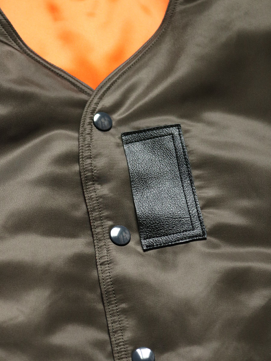 経典 kapital キャピタル MA-1 ナイロンフライトボレロ (8スマイル