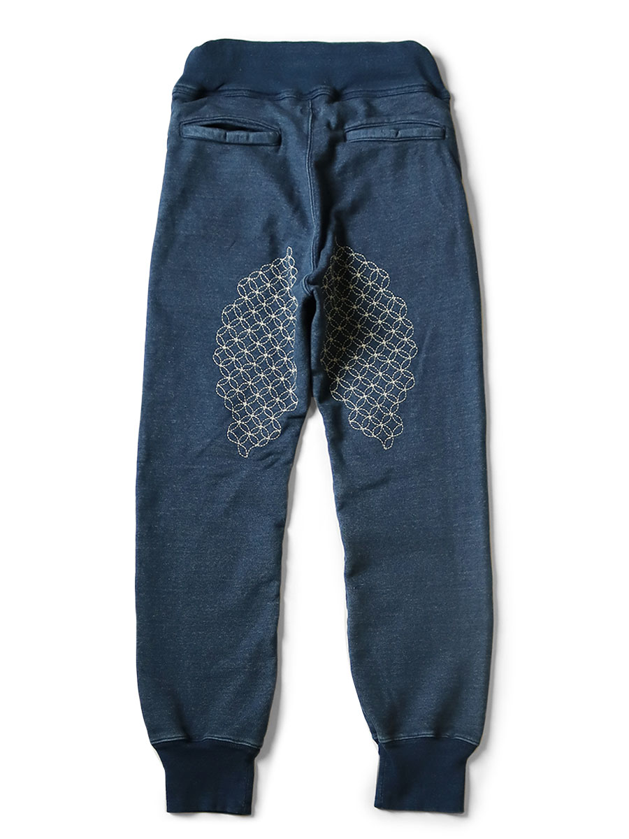 KAPITAL 8ozデニム MAKANAIラップパンツ（風呂敷刺繍）