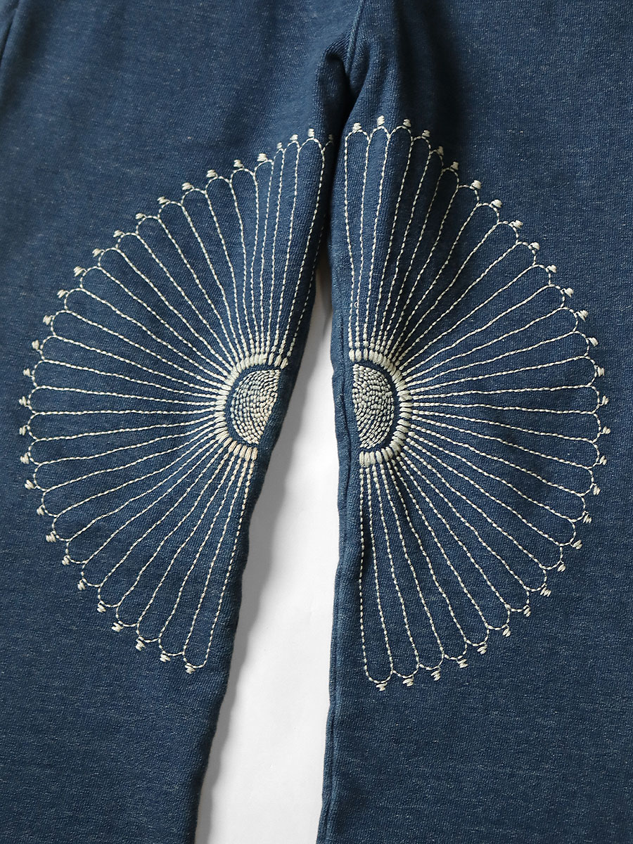 IDG裏毛 スウェットリブパンツ（風呂敷刺繍） | KAPITAL