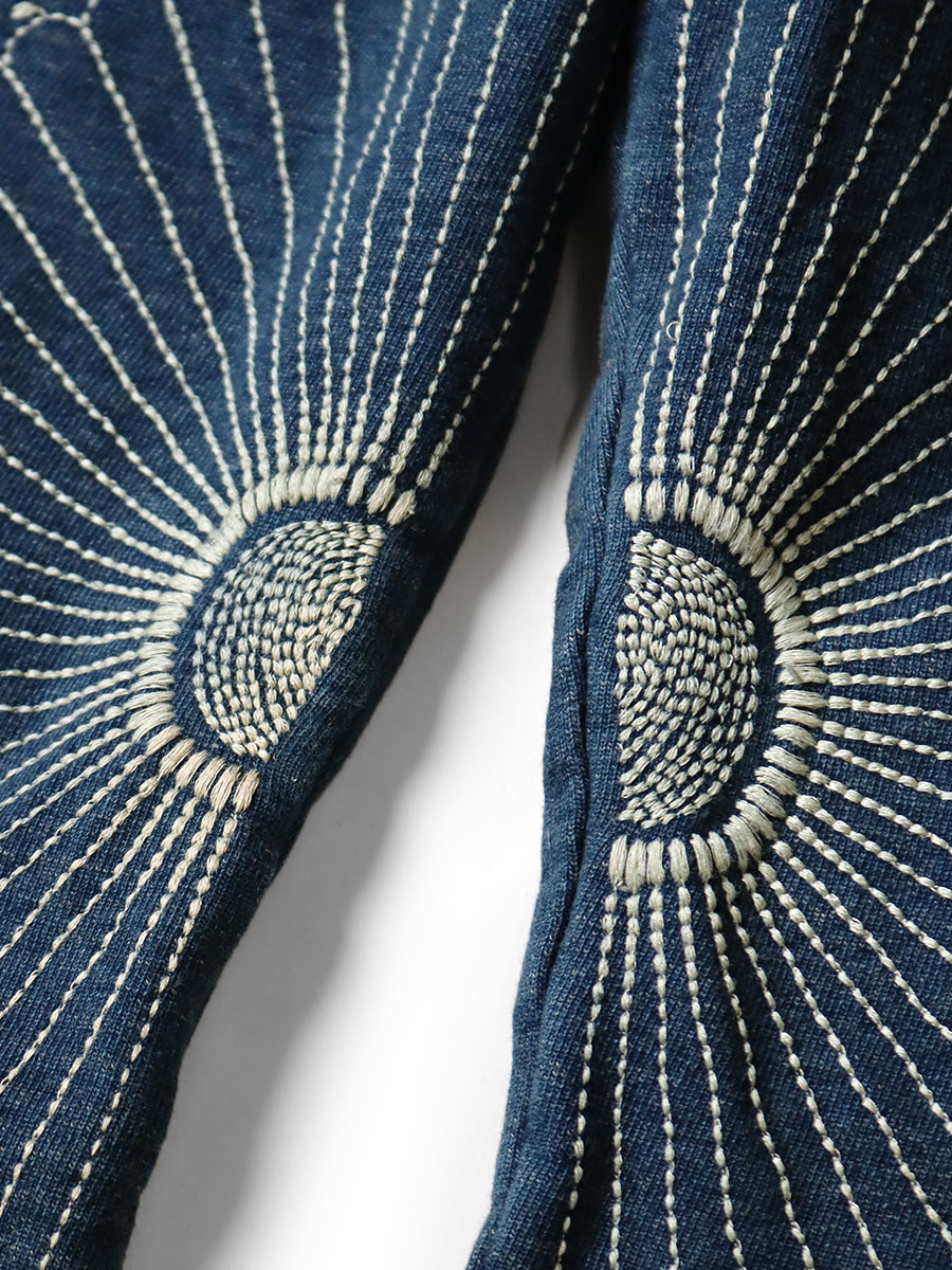 kapital 風呂敷刺繍　スウェット IDG裏毛 スウェットリブパンツ（風呂敷刺繍） | KAPITAL