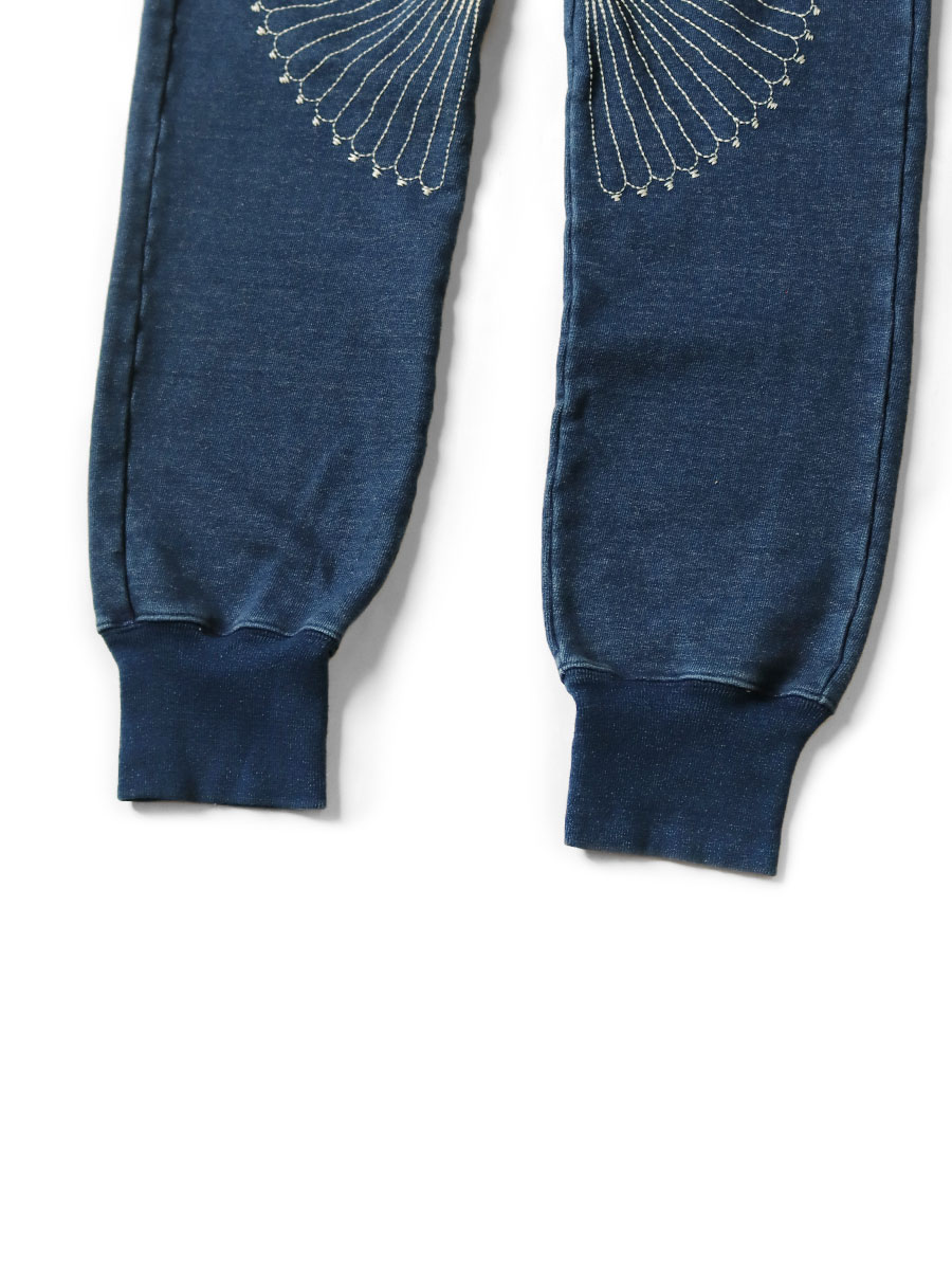 kapital 風呂敷刺繍　スウェット IDG裏毛 スウェットリブパンツ（風呂敷刺繍） | KAPITAL
