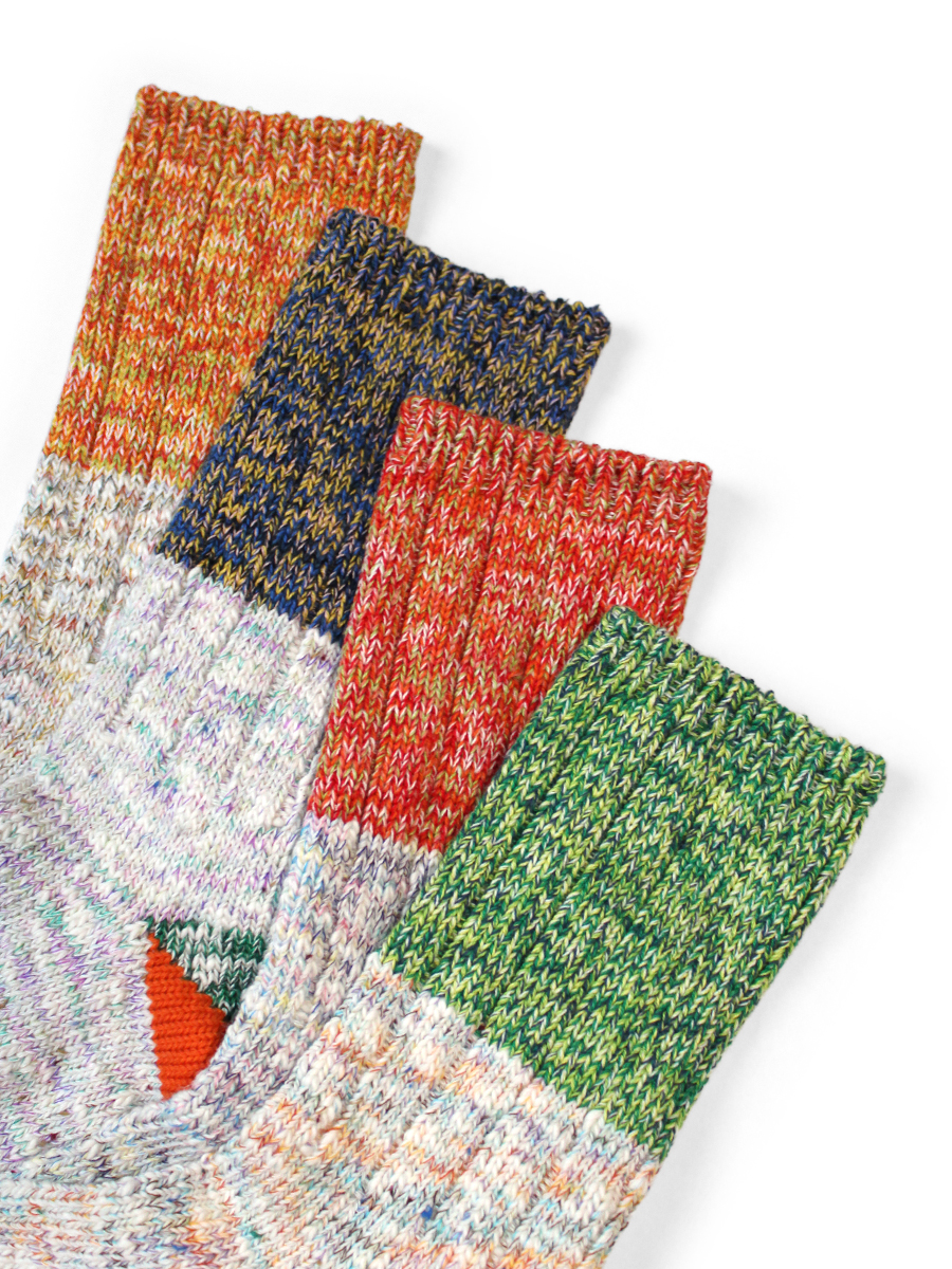 60本 ヒール 2TONE ソックス | KAPITAL