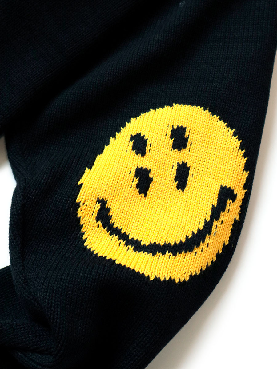 5g 綿ニット Rainbowyパッチクルーセーター Kapital