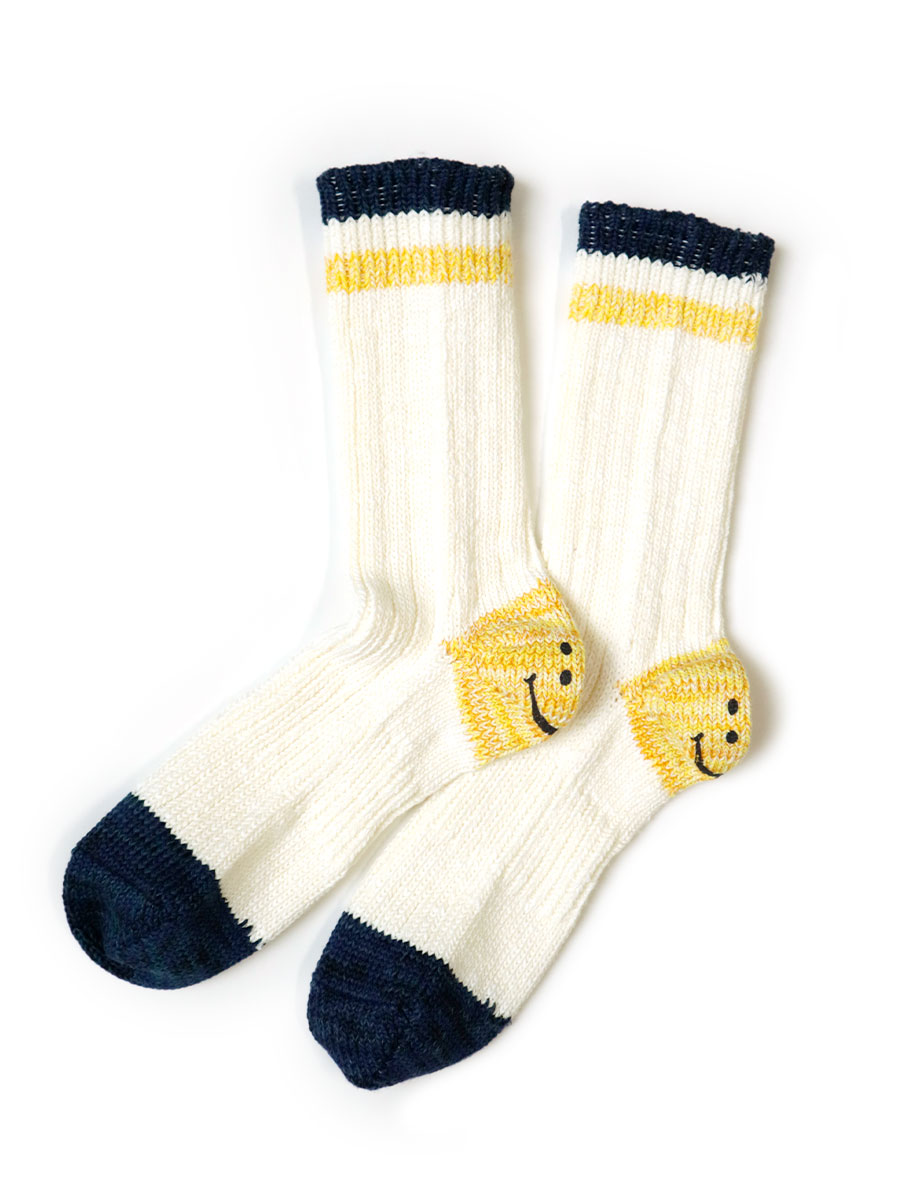 60本 Ivy Rainbowy Happy Heel ホールドソックス Kapital