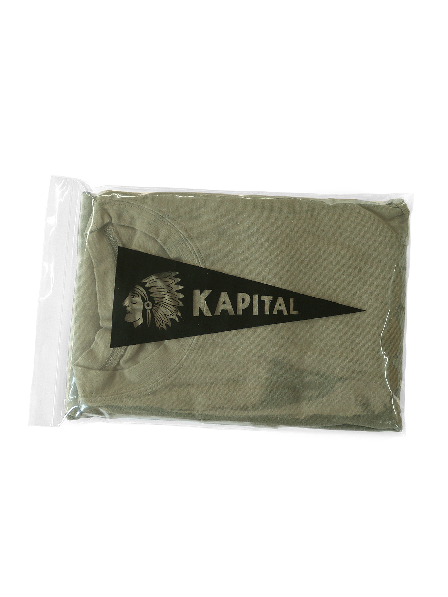 20/-天竺 ペナントT（3flags） | KAPITAL