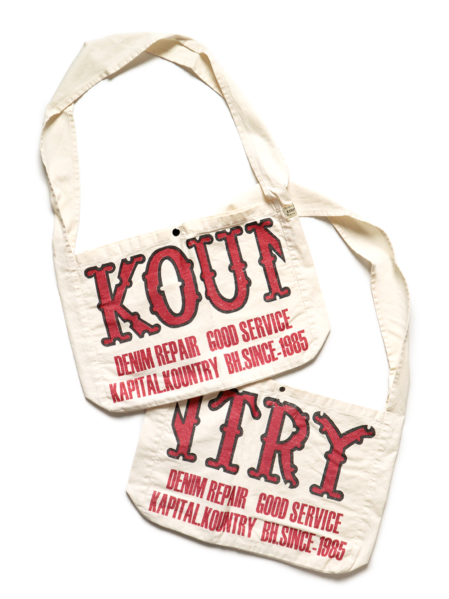 綿ツイル　KOUNTRY FACTORY BOOK BAG