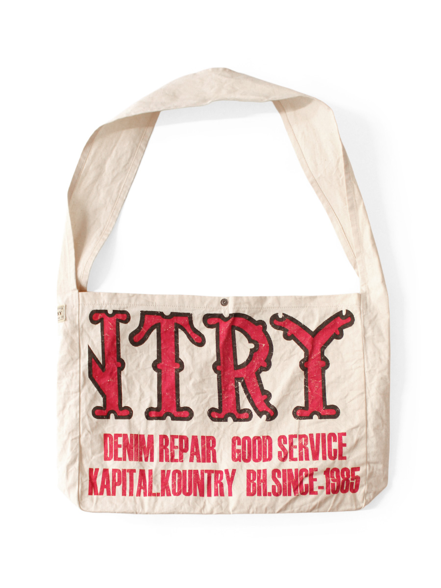 綿ツイル KOUNTRY FACTORY BOOK BAG | KAPITAL