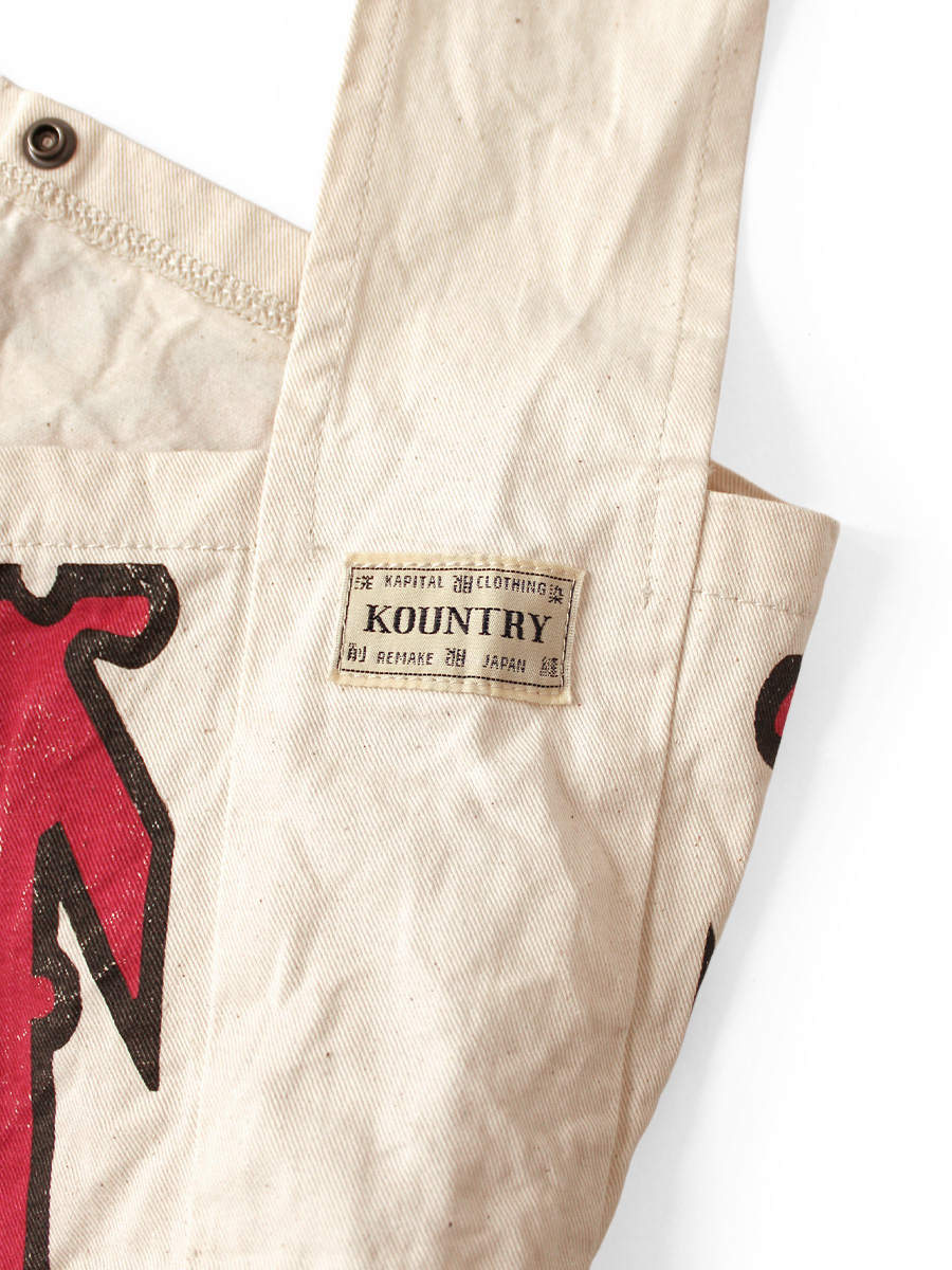 綿ツイル KOUNTRY FACTORY BOOK BAG | KAPITAL