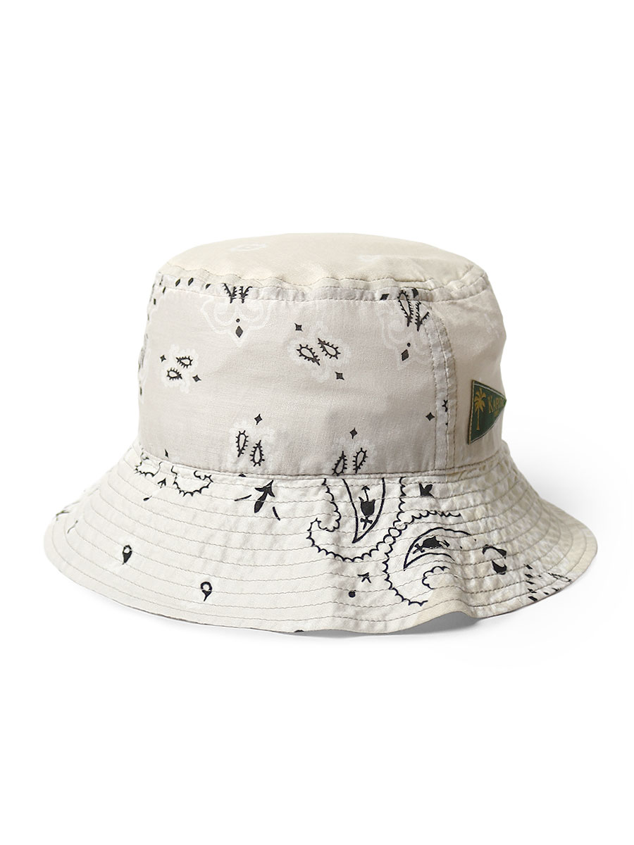 バンダナパッチワークpt　バケットHAT（長ツバ） バンダナパッチワークpt バケットHAT（長ツバ） | KAPITAL