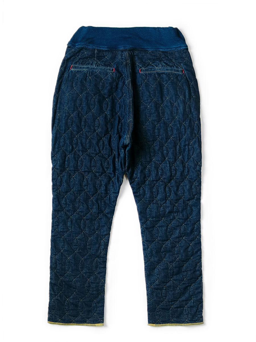 KAPITAL デニム × ワッフルキルティング サルエルヌーベルパンツ 2