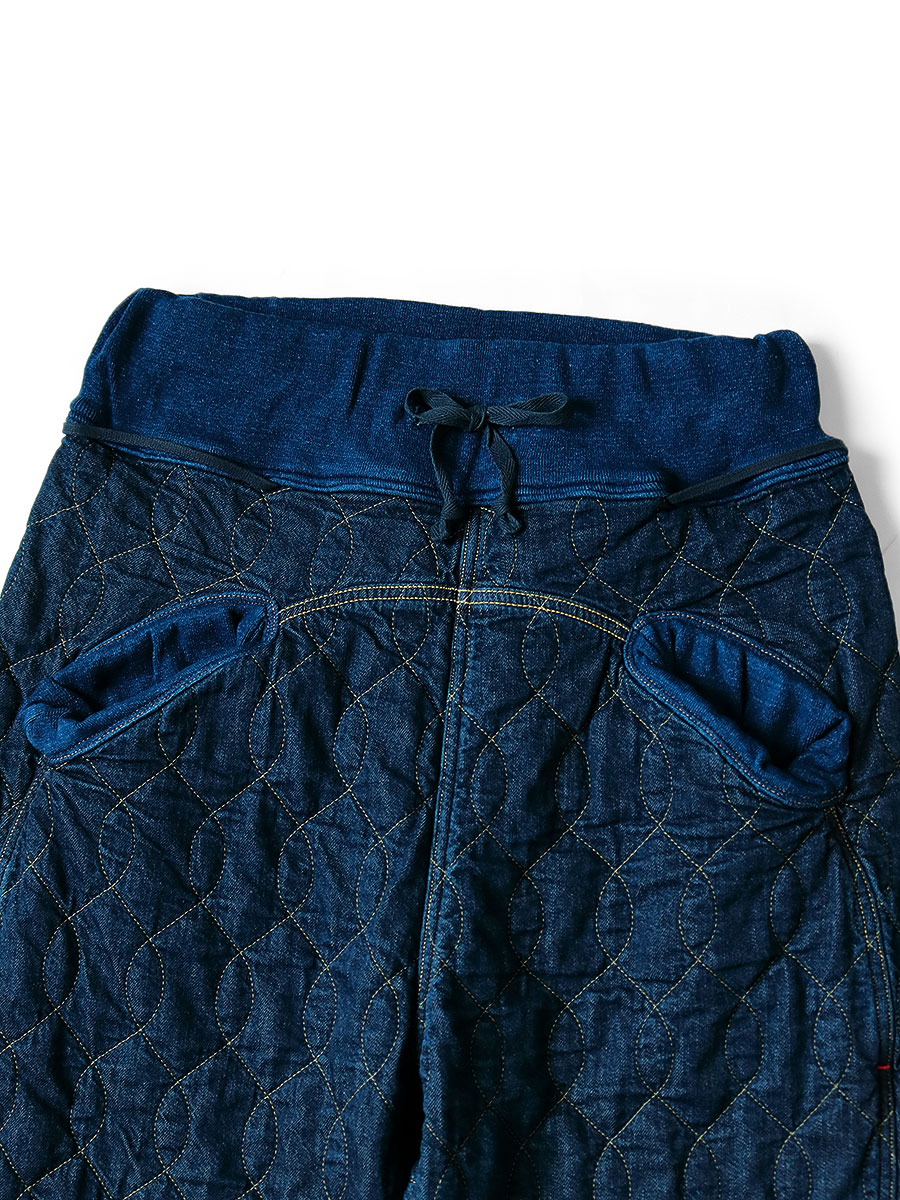 KAPITAL デニム × ワッフルキルティング サルエルヌーベルパンツ 2