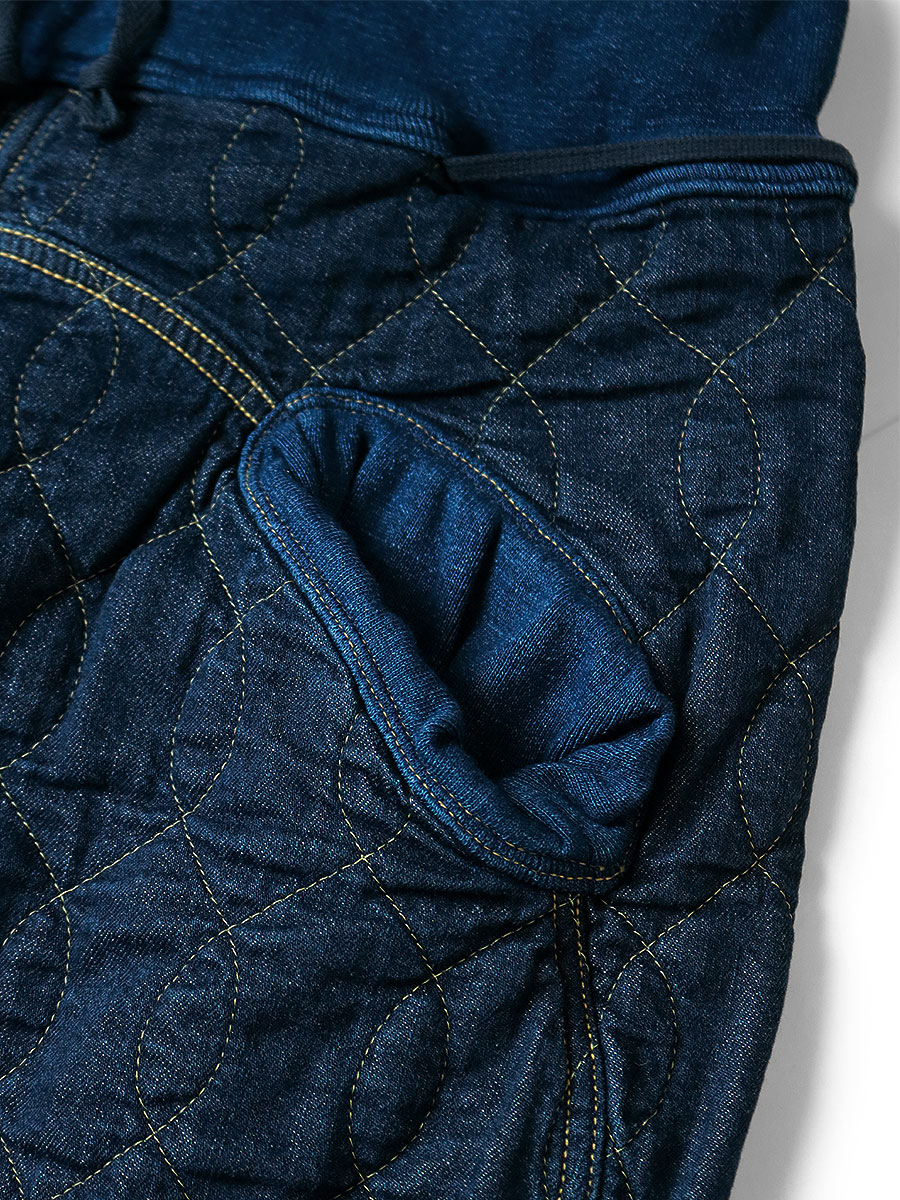 KAPITAL デニム × ワッフルキルティング サルエルヌーベルパンツ 2