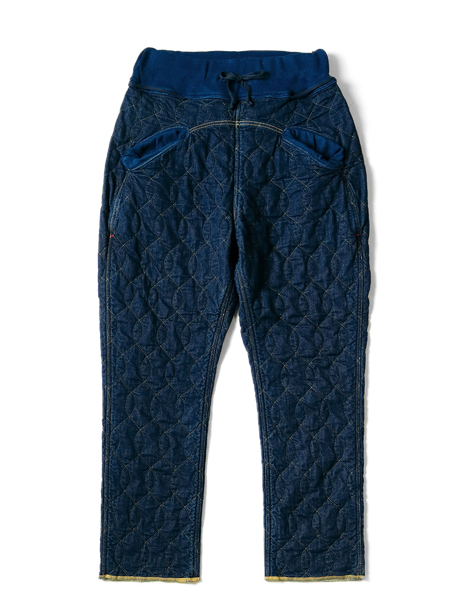 KAPITAL デニム × ワッフルキルティング サルエルヌーベルパンツ 2 KAPITAL デニム × ワッフルキルティング サルエルヌーベルパンツ 2