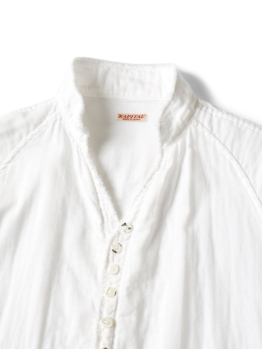 kapital キャピタル二重ガーゼ バスキアシャツ