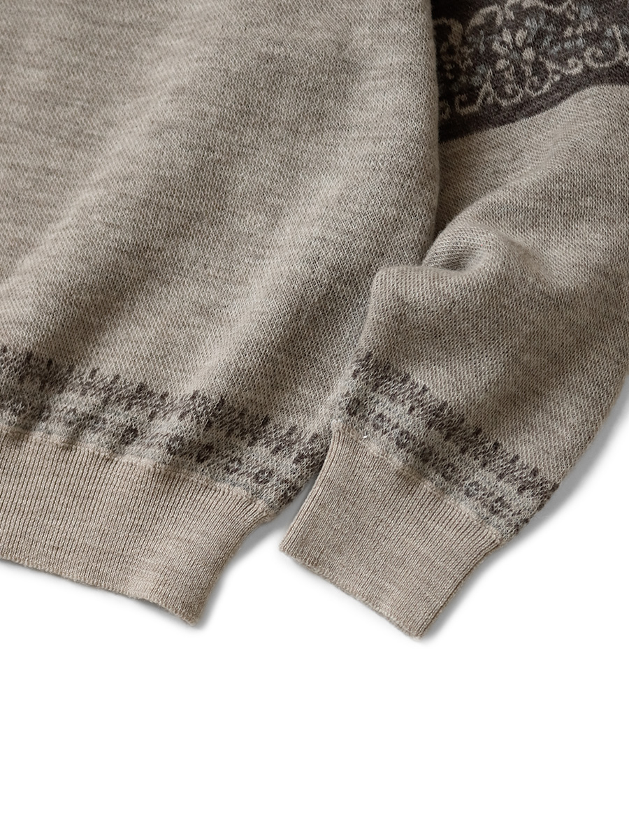 12G ウール バンダナクルーセーター | KAPITAL