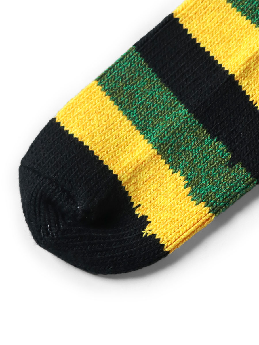 56本 ラスタ RAINBOWY HAPPY HEEL ソックス | KAPITAL