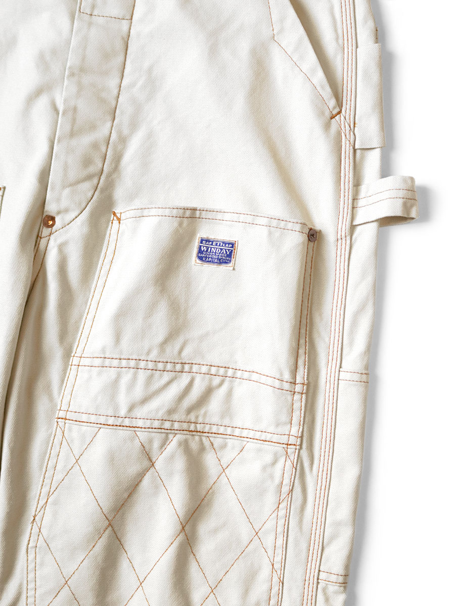 薄キャンバス ランバーパンツ | KAPITAL