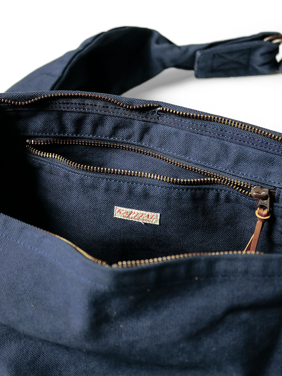 Kapital スナフキンバッグ　ネイビー 6号帆布 スナフキンBAG | KAPITAL