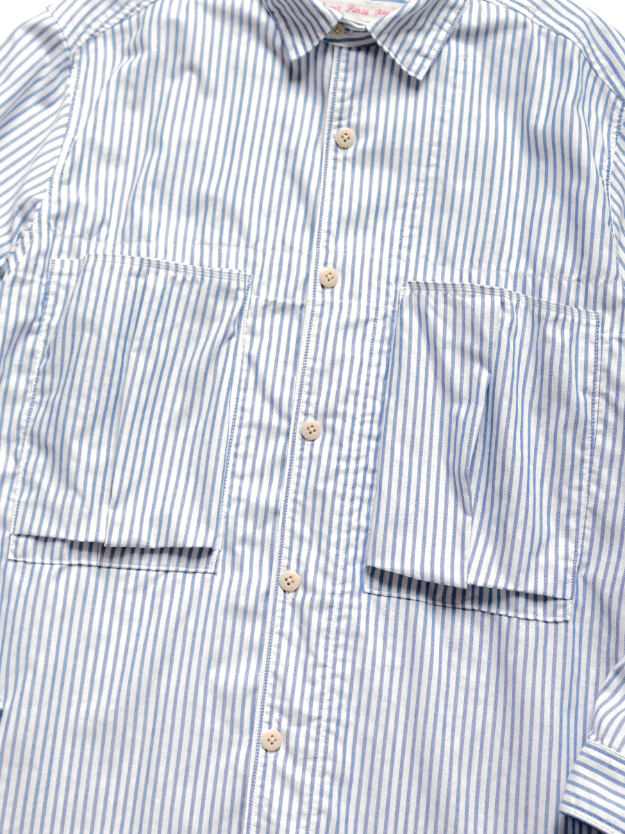 OXストライプ アノラックシャツ | KAPITAL