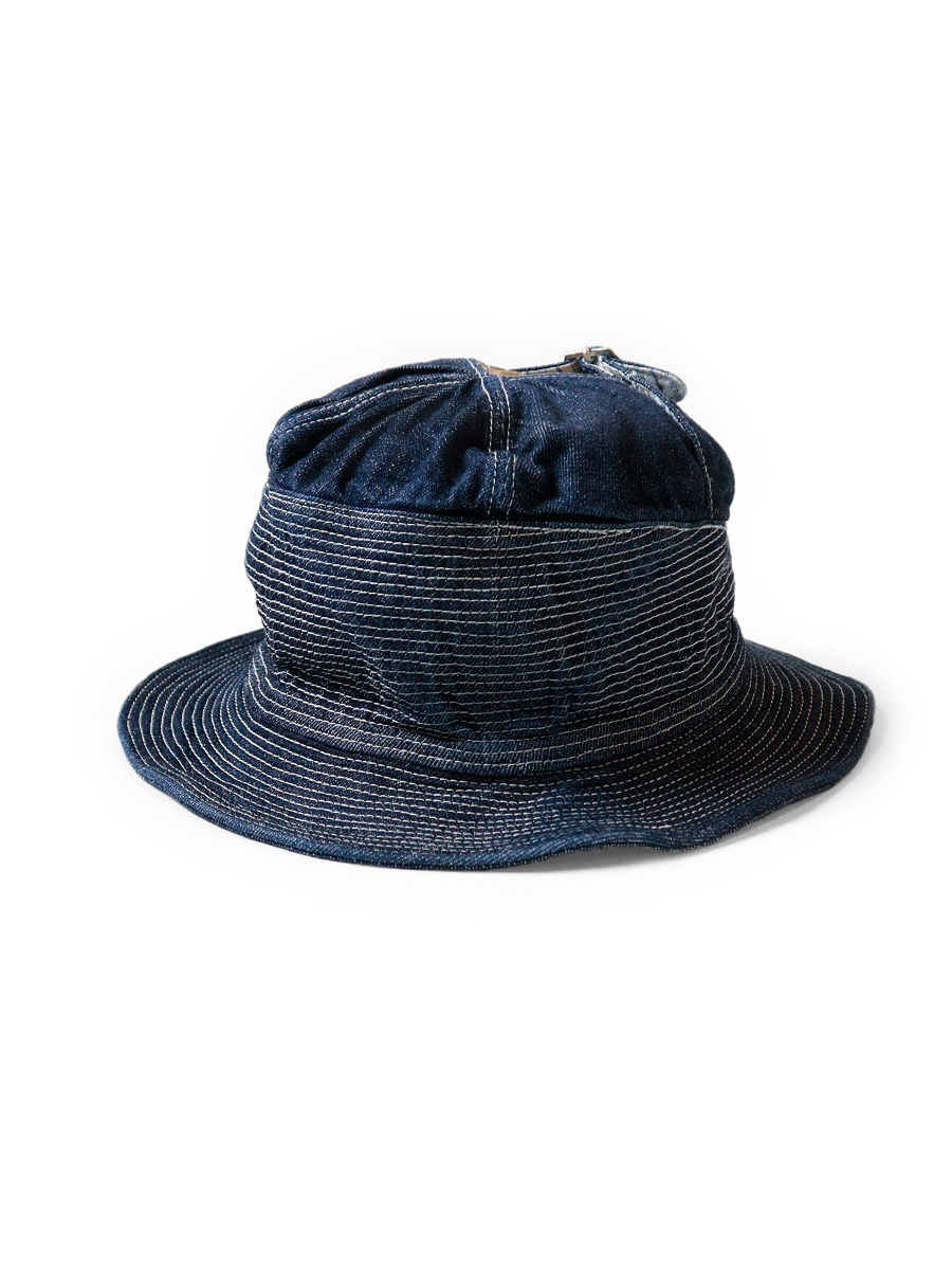 完売品】11.5ozデニム 老人と海HAT（クラッシュリメイク） - yanbunh.com