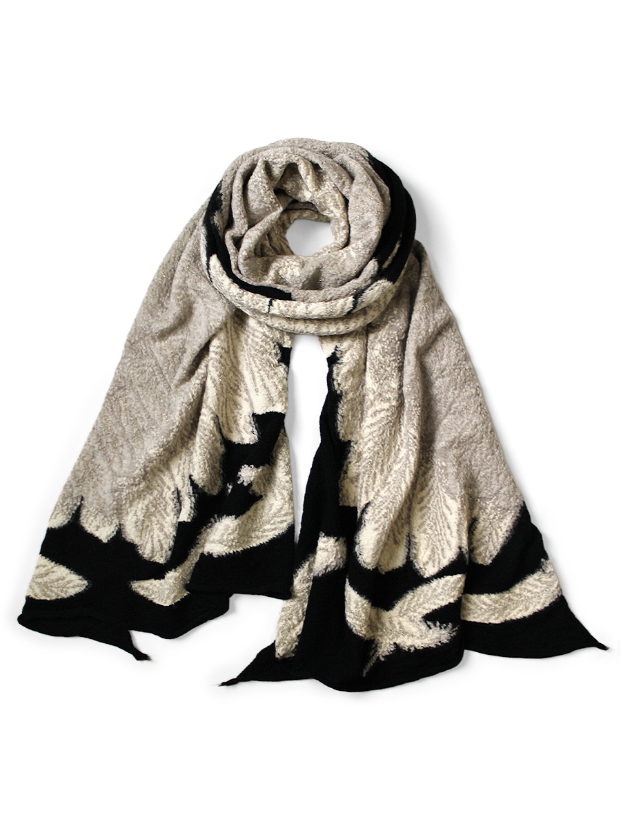 縮絨ウール ラメ 大鷲マフラー | KAPITAL