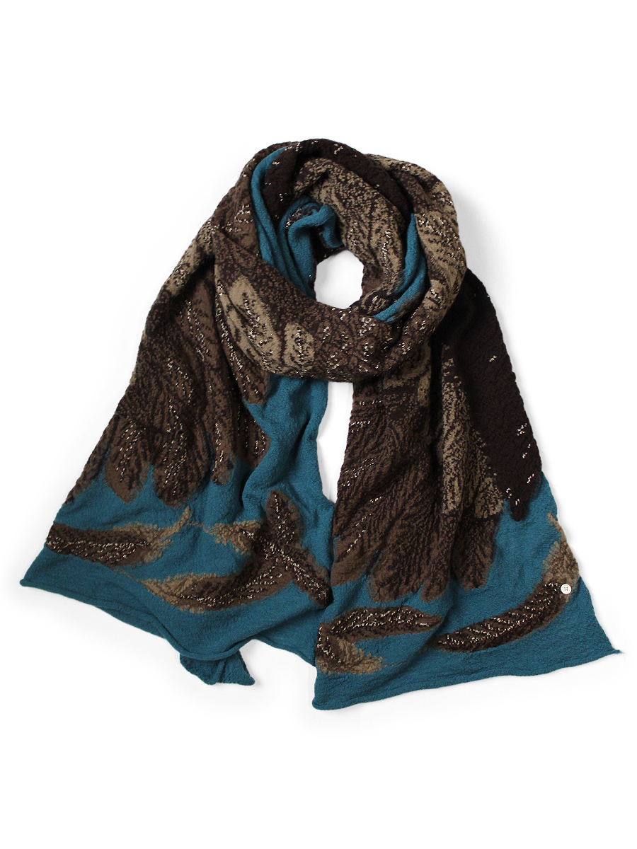 縮絨ウール ラメ 大鷲マフラー | KAPITAL