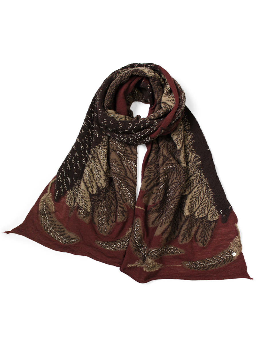 縮絨ウール ラメ 大鷲マフラー | KAPITAL