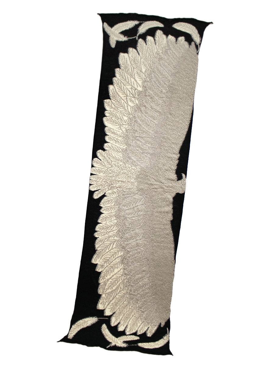 縮絨ウール ラメ 大鷲マフラー | KAPITAL