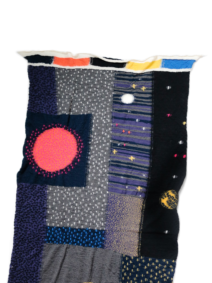 縮絨ウール 宇宙ギャベマフラー | KAPITAL