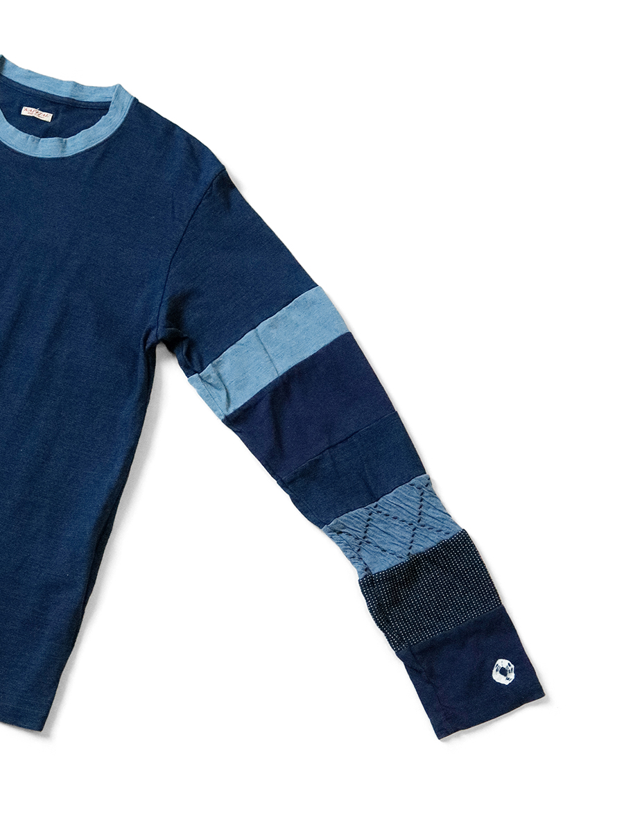KAPITAL ヒッピー ロンT 切り替え パッチワーク キャピタル KAPITAL ヒッピー ロンT 切り替え パッチワーク キャピタル KAPITAL