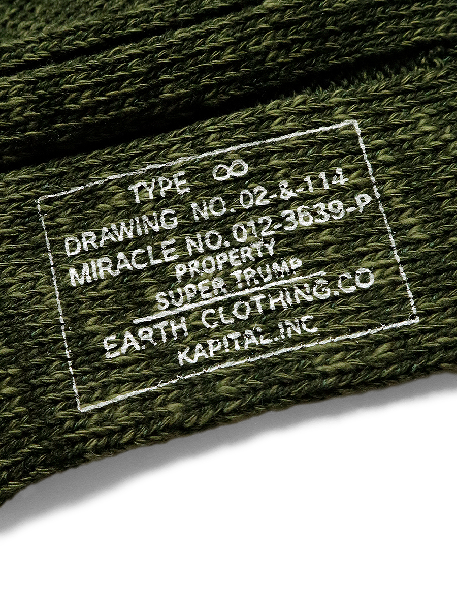 56本 MA-1 RAINBOWY HAPPY HEEL ソックス | KAPITAL