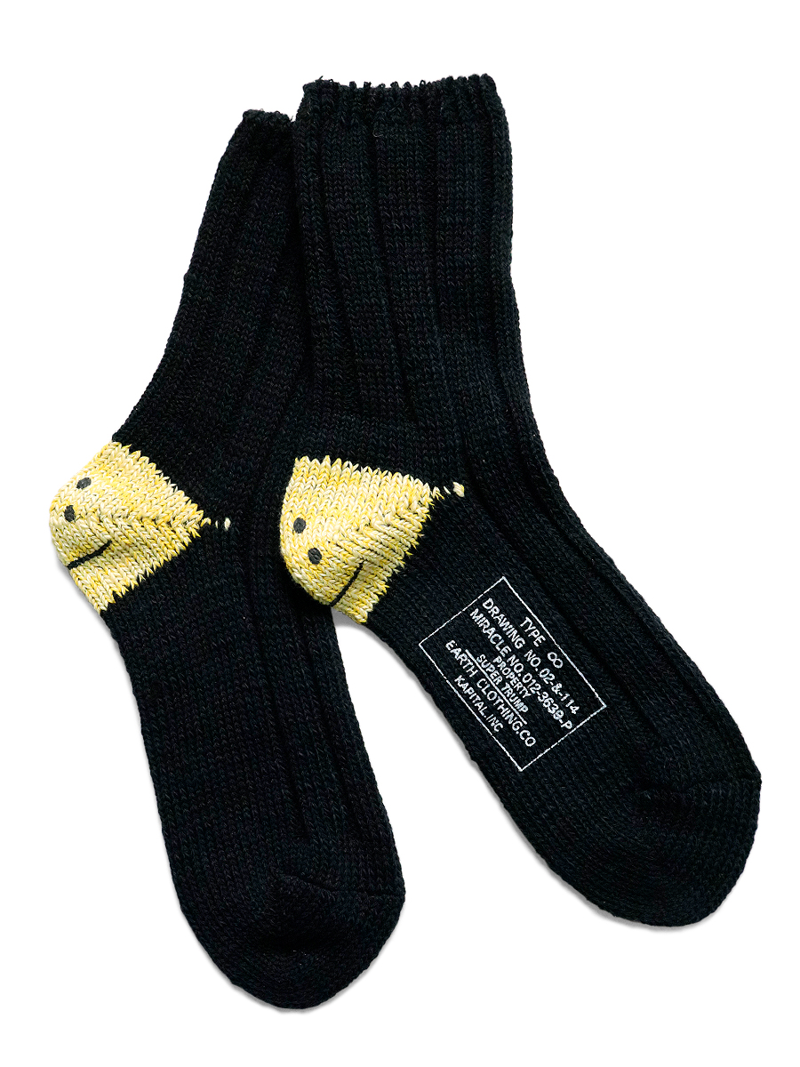 KAPITAL MA-1スニーカー　ヒールスマイル Kapital MA-1 Shoes