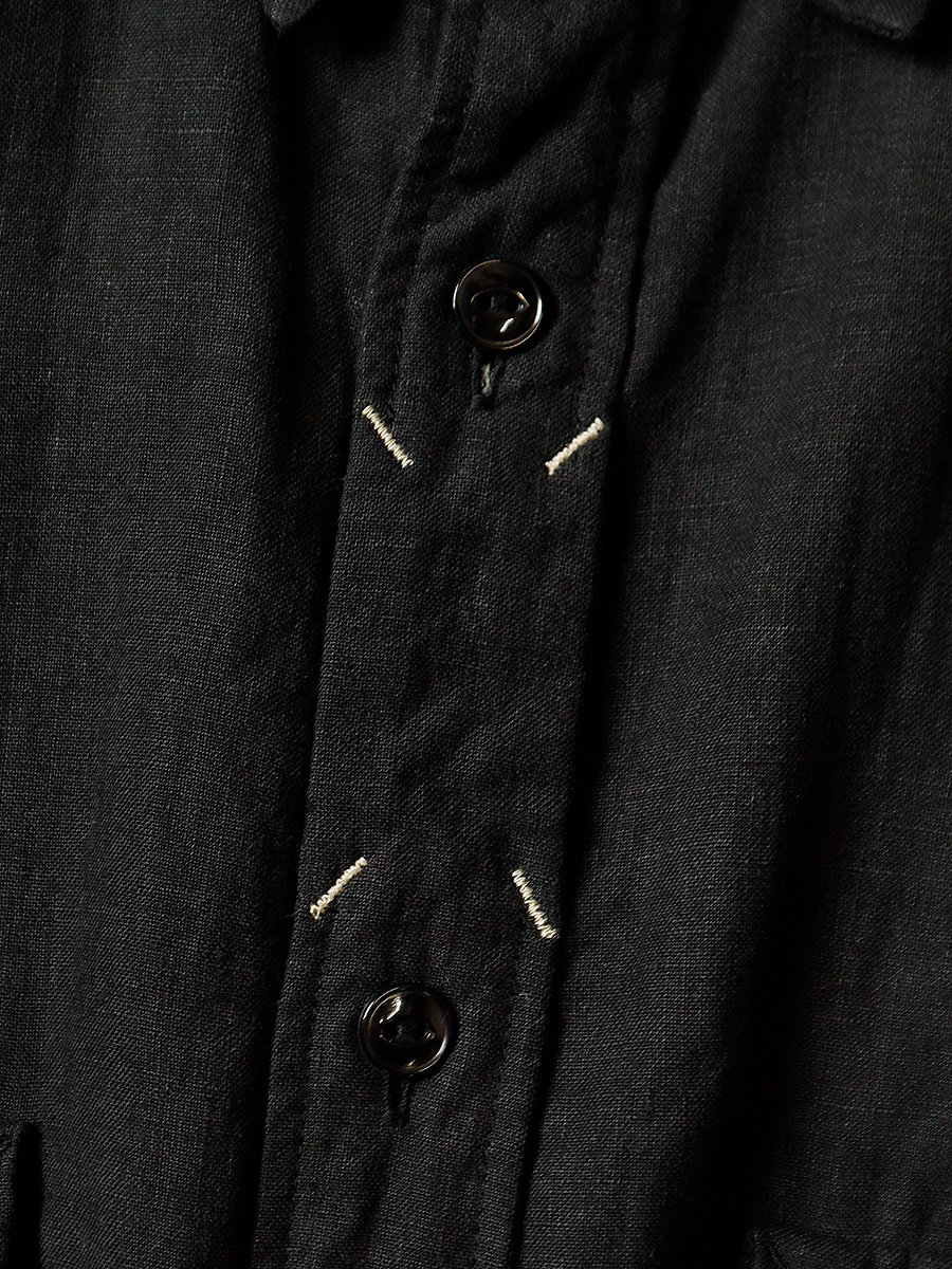 Kapital リネン　クリップシャツ(ブルーグレー, size4) Kapital リネン クリップシャツ(ブルーグレー, size4) Kapital リネン