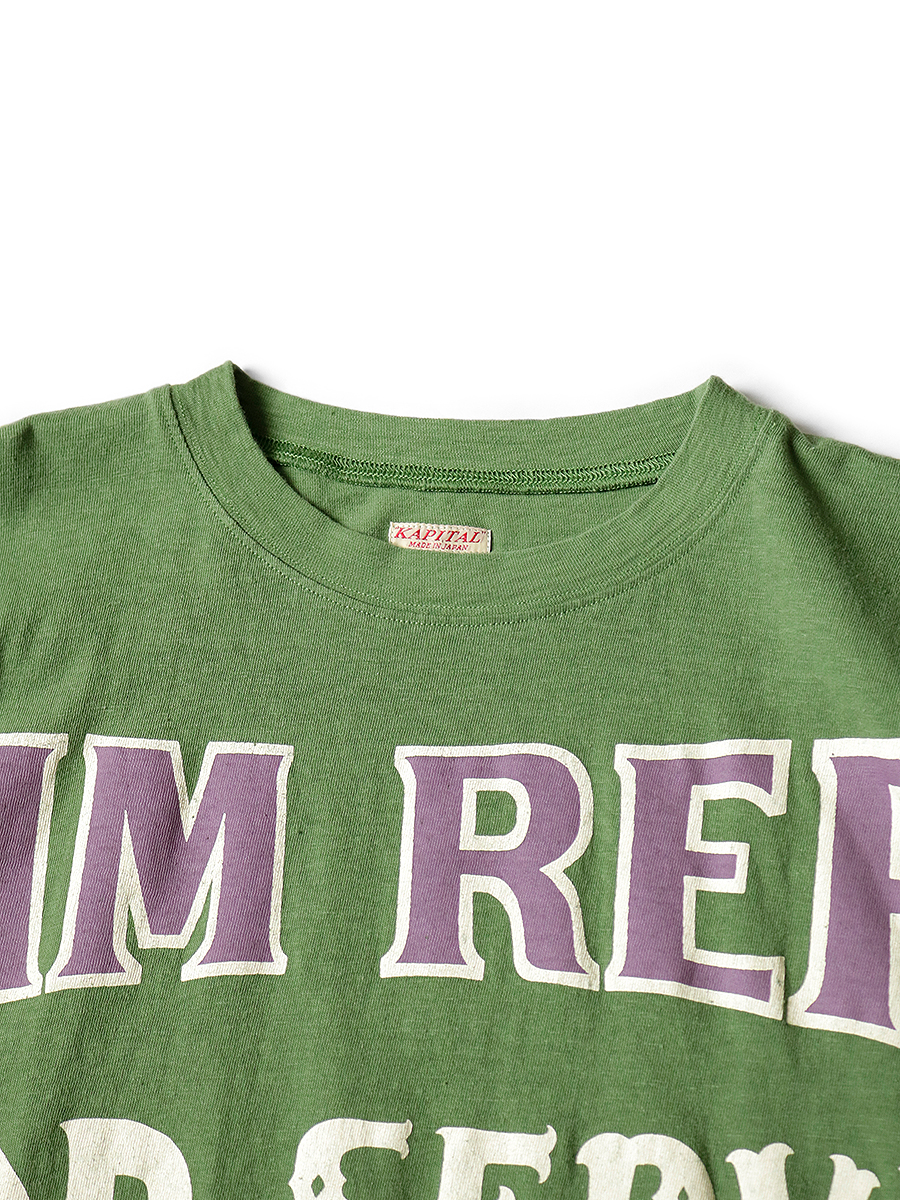 18.5/-天竺 HUGE-T（DENIM REPAIRpt） | KAPITAL