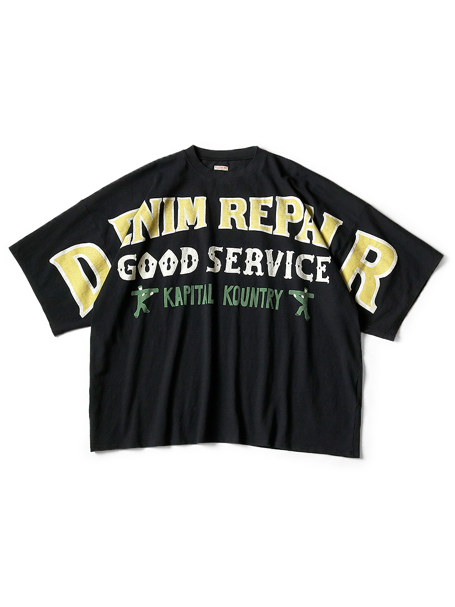 18.5/-天竺 HUGE-T（DENIM REPAIRpt） | KAPITAL