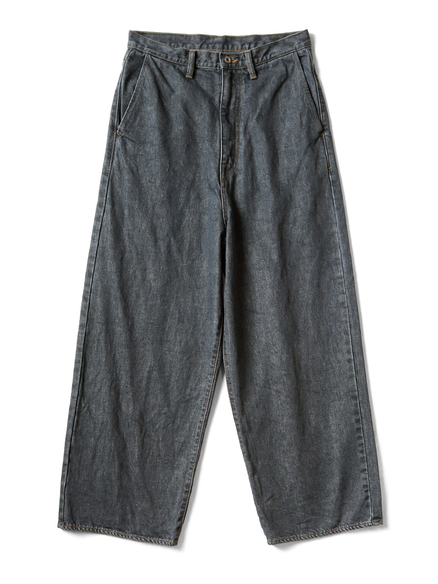 KAPITALベージュ ワイドパンツ 黒いボタン KAPITALベージュ ワイドパンツ 黒いボタン KAPITALベージュ