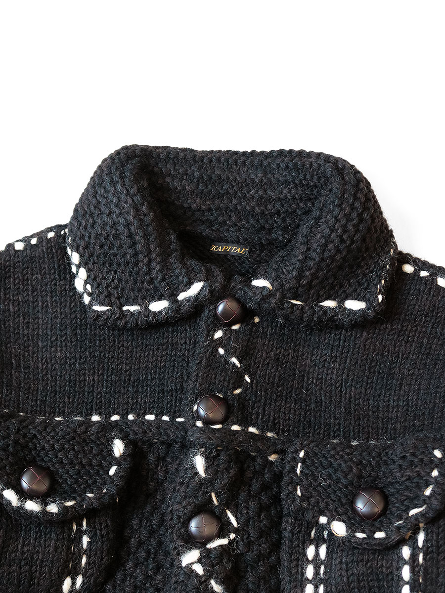 ウールハンドニット カウチンGジャン | KAPITAL