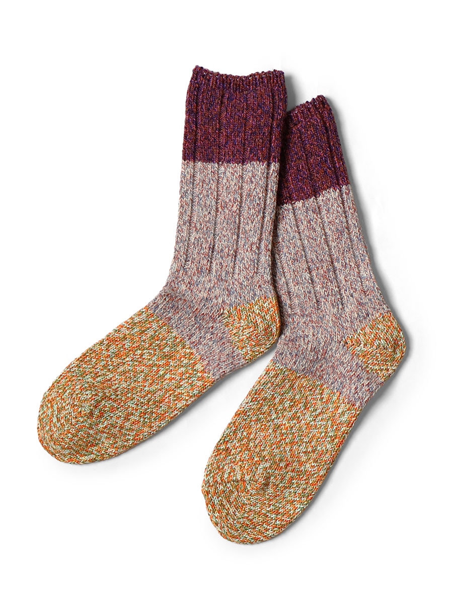 56本 ウール ゴッホ杢ソックス | KAPITAL
