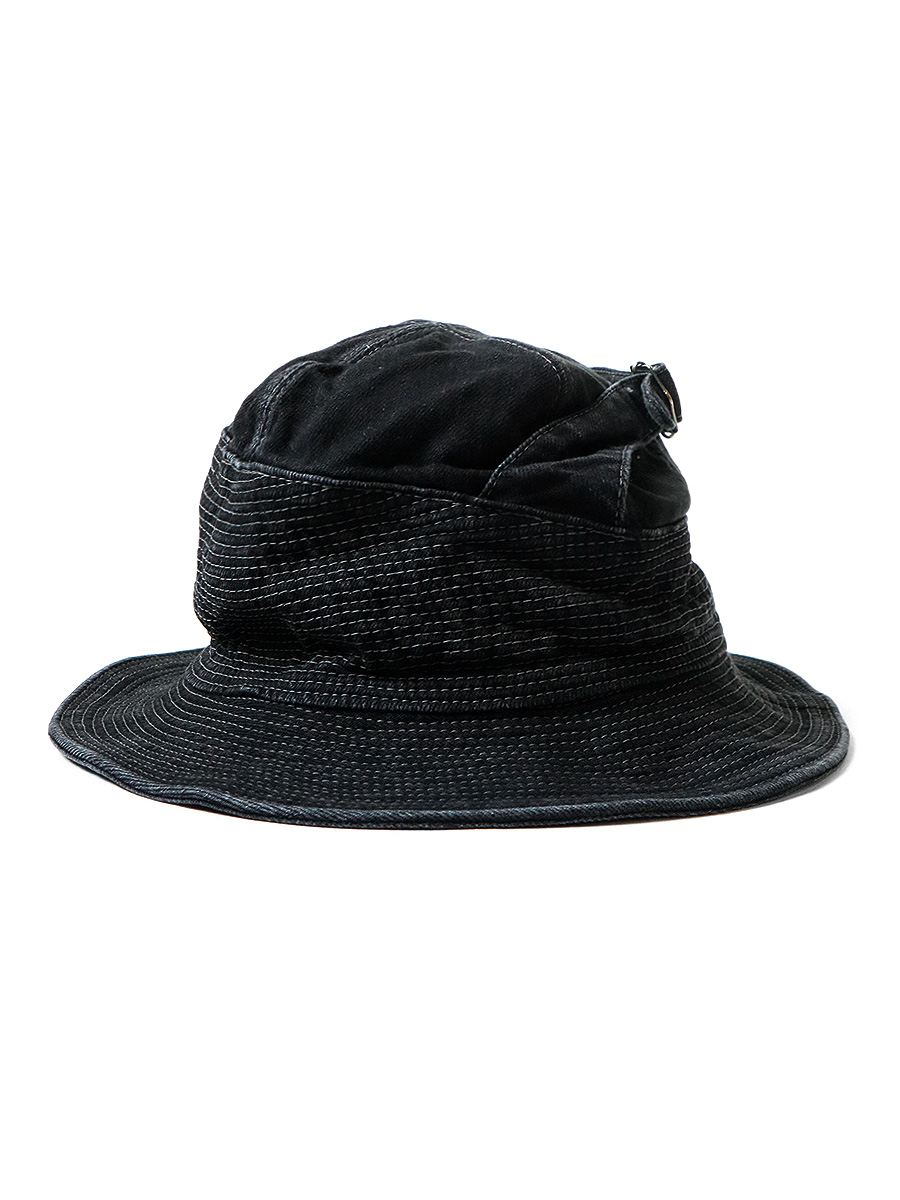 め*★様 11.5ozブラック×ブラックデニム　老人と海HAT(クラッシュリメイ KAPITAL(キャピタル) / 11.5ozブラック×ブラックデニム 老人と海
