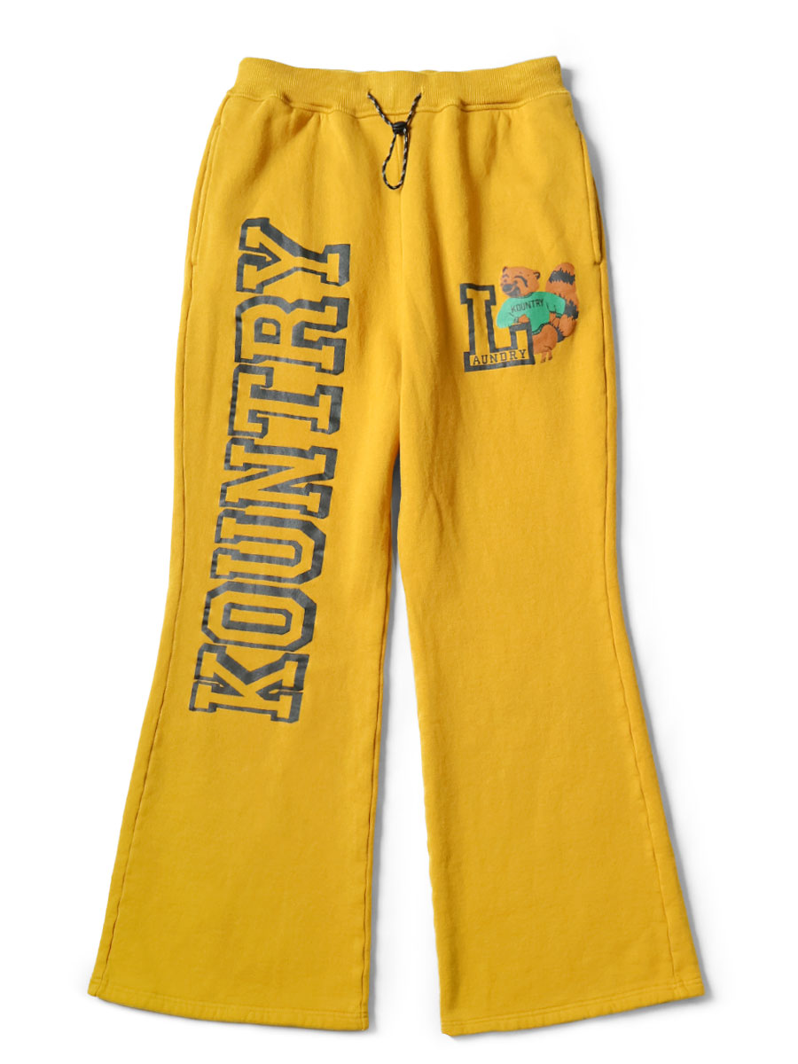 30/-裏毛裏起毛 フレアスウェットパンツ（KOUNTRY） | KAPITAL