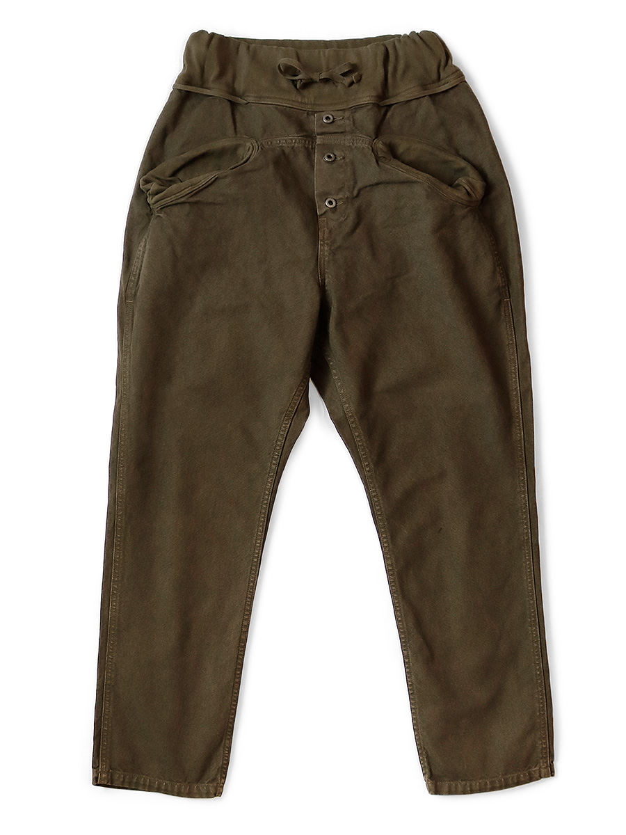 薄キャンバス サルエルヌーベルパンツ KAPITAL KAPITAL キャピタル キャンバス サルエル ヌーベルパンツ 墨黒 XL